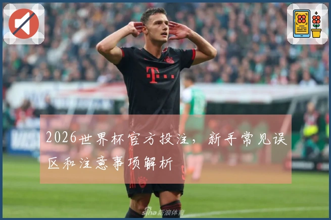 2026世界杯官方投注，新手常见误区和注意事项解析